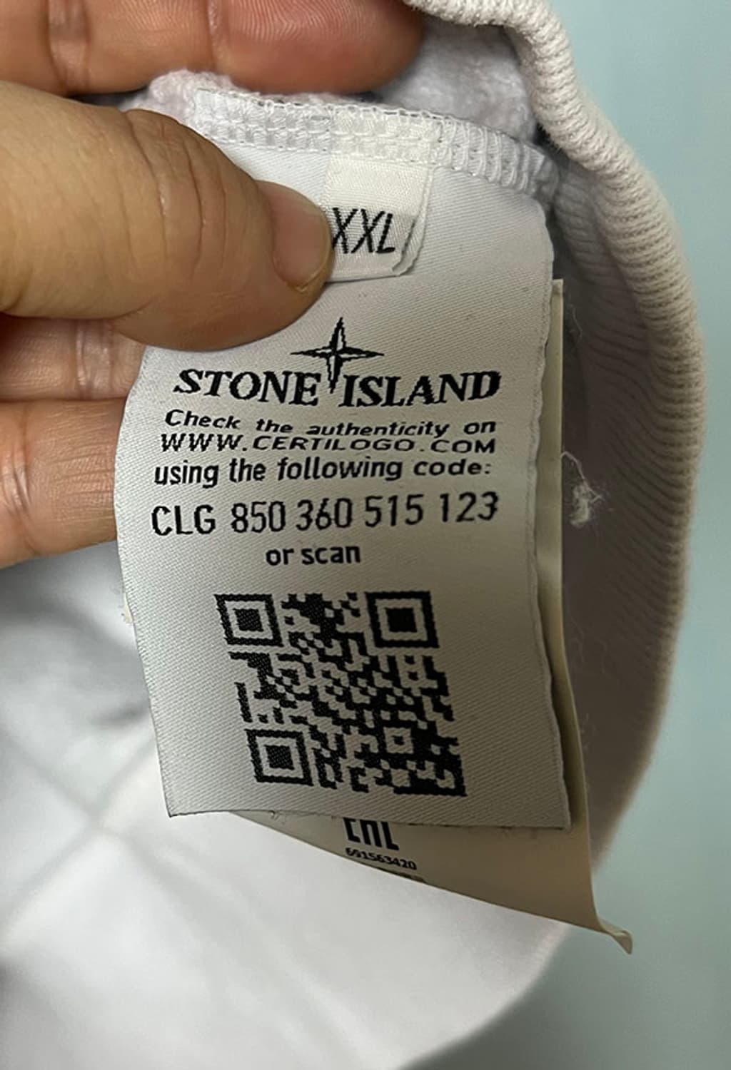 스톤아일랜드 남자 기모 맨투맨 캐주얼 와펜 XXL 110 상품이미지6