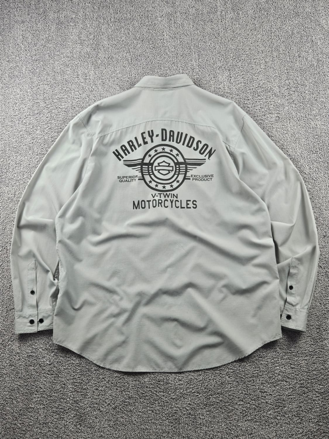 할리데이비슨 V-TWIN 메쉬 바이커 셔츠 ( 2XL ) / 9391 상품이미지1