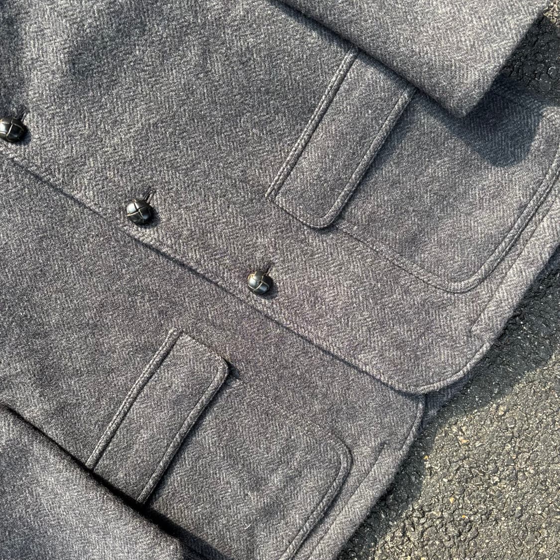 올드 폴로 랄프로렌 해링본 울 자켓 상품이미지5