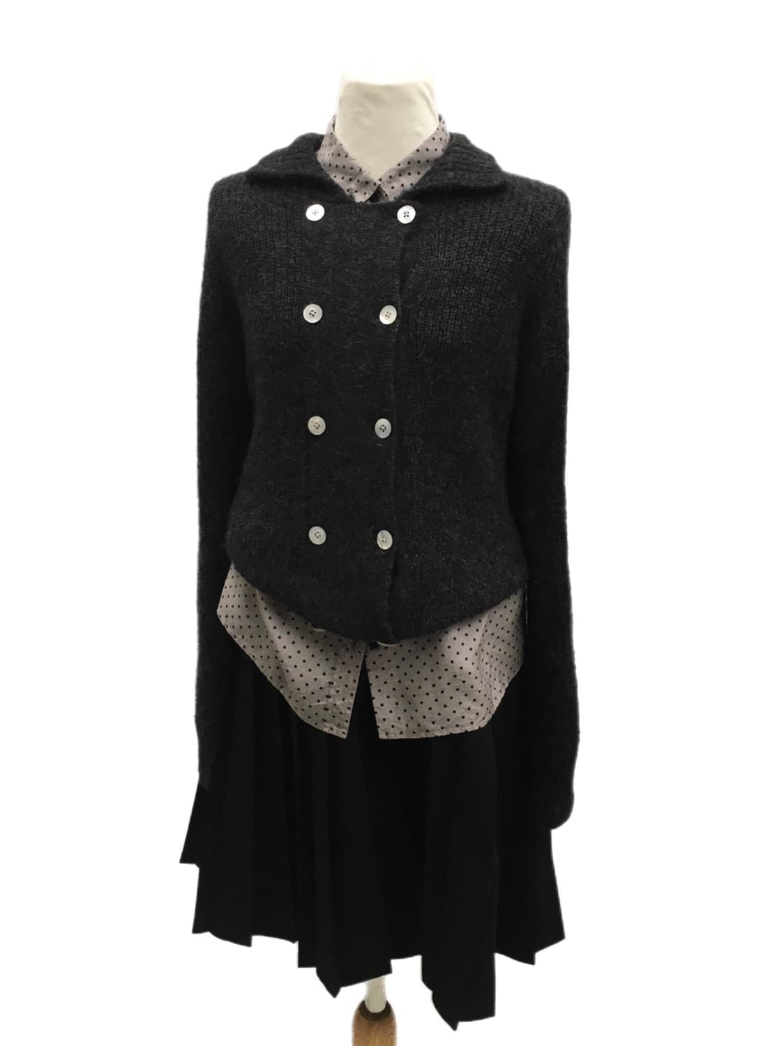 Jeune baby alpaca cardigan 상품이미지1