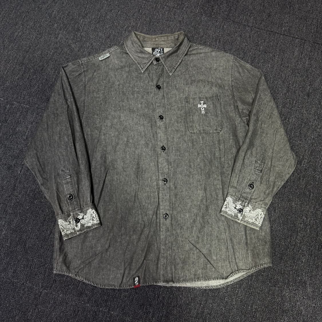 Dog town 도그타운 드래곤 셔츠 상품이미지1