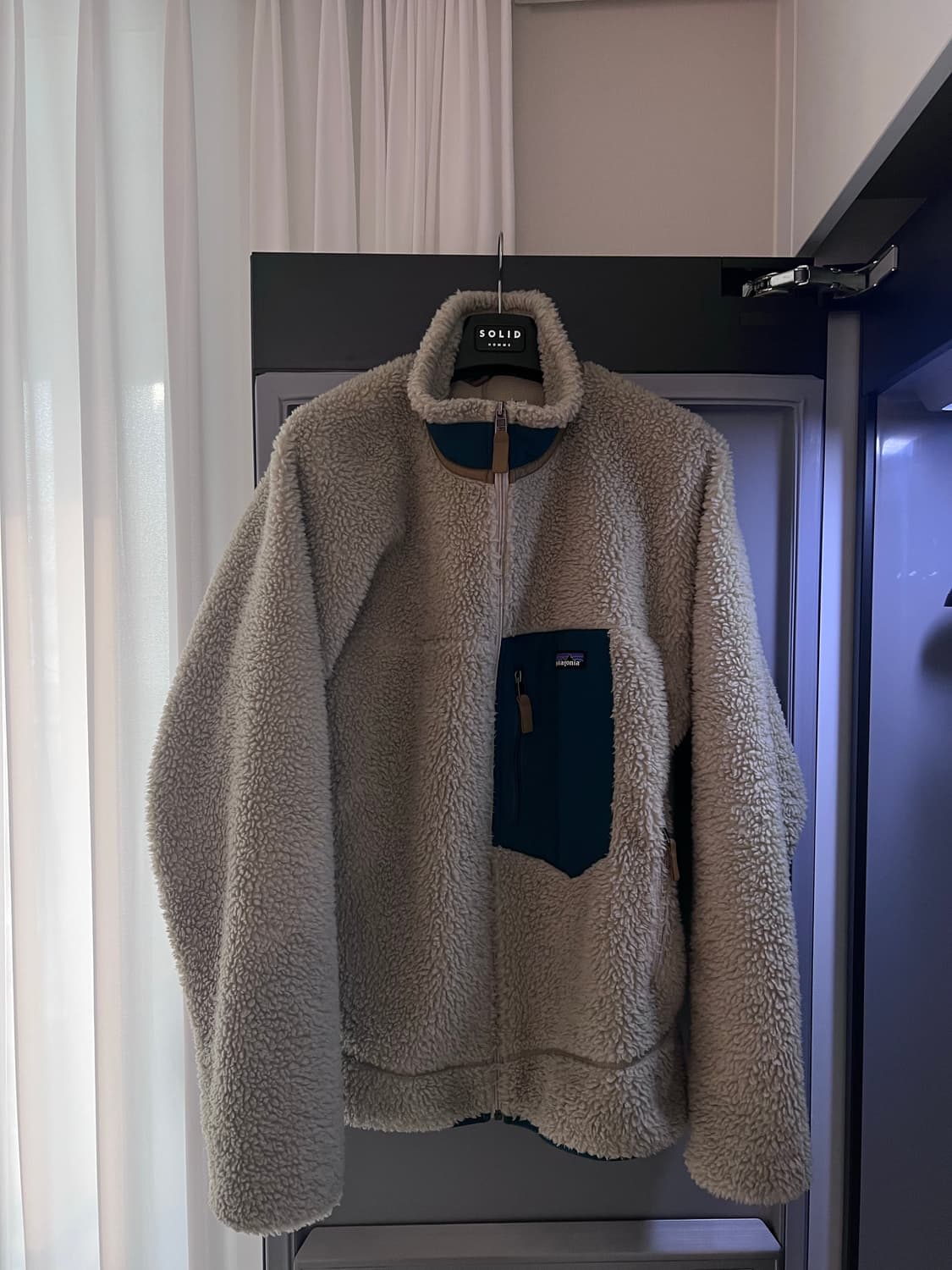 파타고니아 클래식 레트로X 자켓 펠리컨 다크 보레알리스 그린 xl 상품이미지2