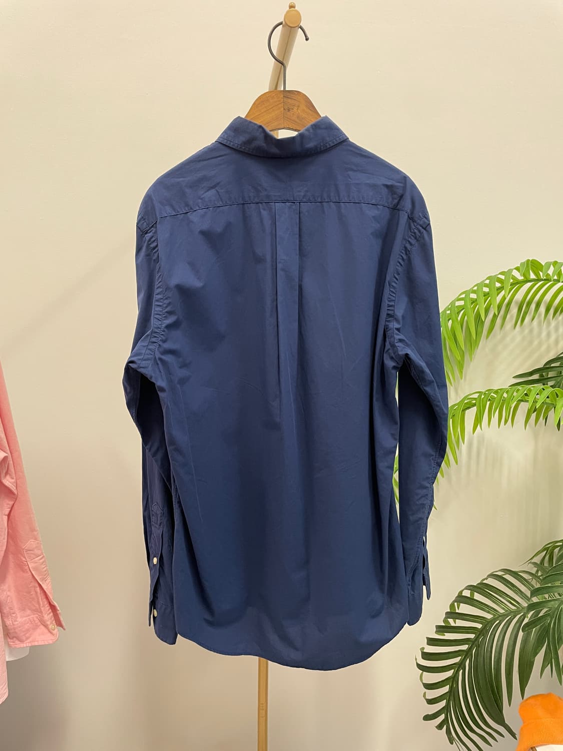 폴로 랄프로렌 긴팔셔츠 네이비 상품이미지2