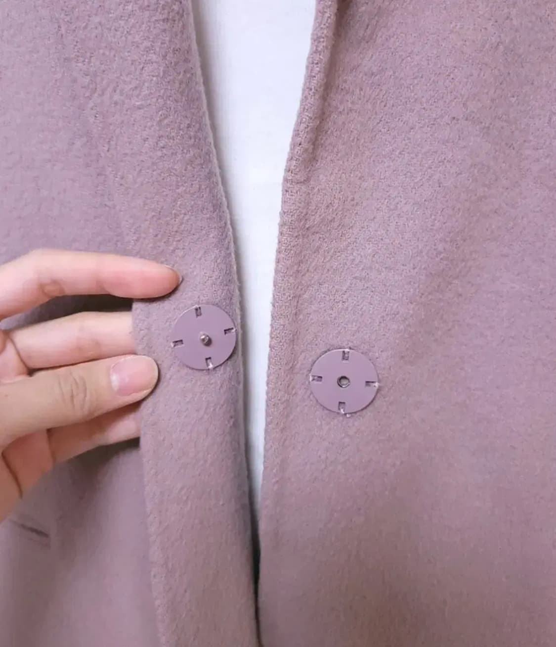 핑크 코트 상품이미지4