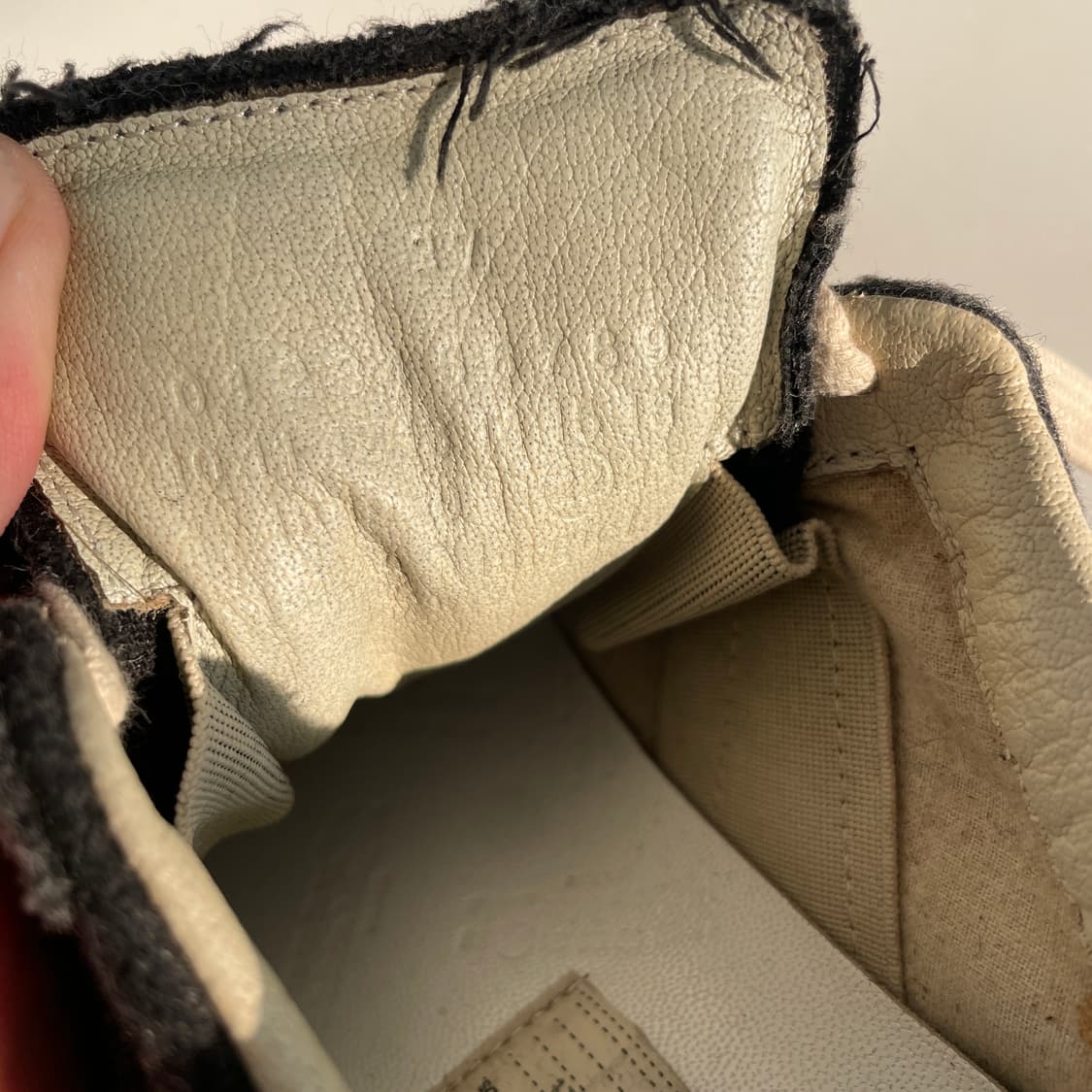 메종 마르지엘라 레플리카 리미티드 에디션 펠트 그레이 스니커즈 상품이미지8