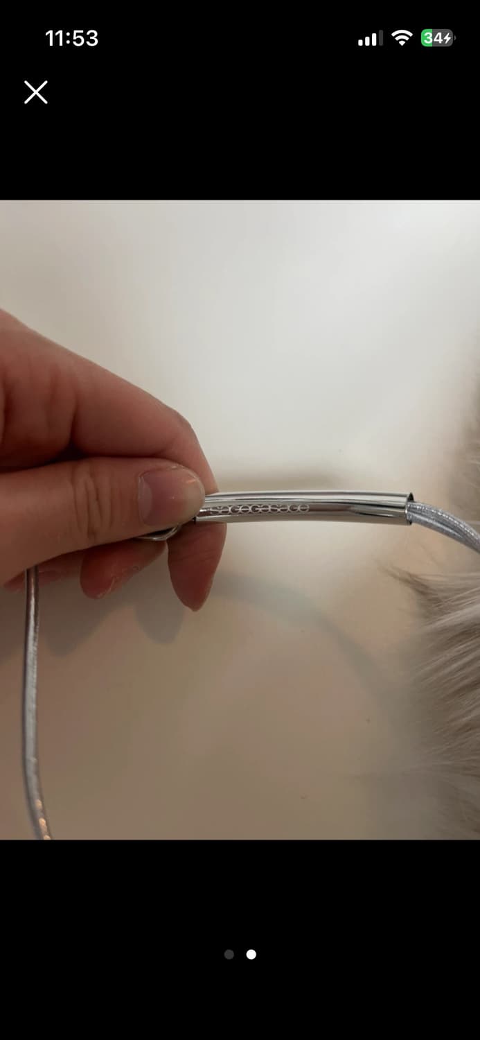 세이지가세이지 은색 목걸이 상품이미지2