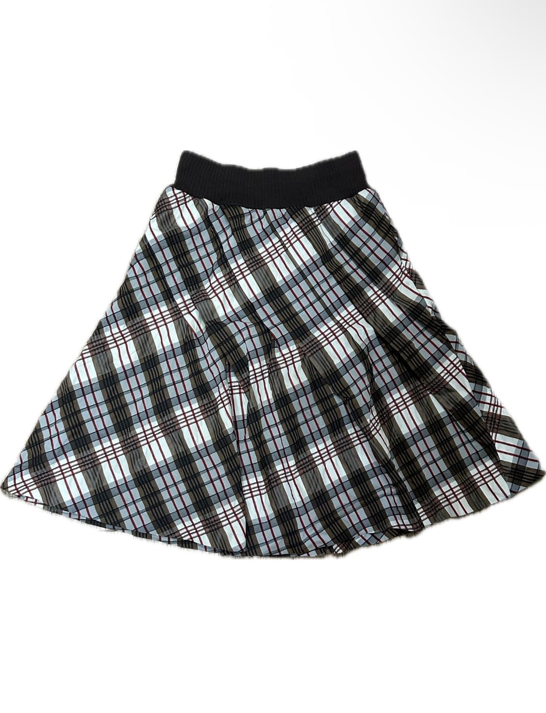 hiroko bis 사선 체크 스커트 상품이미지1