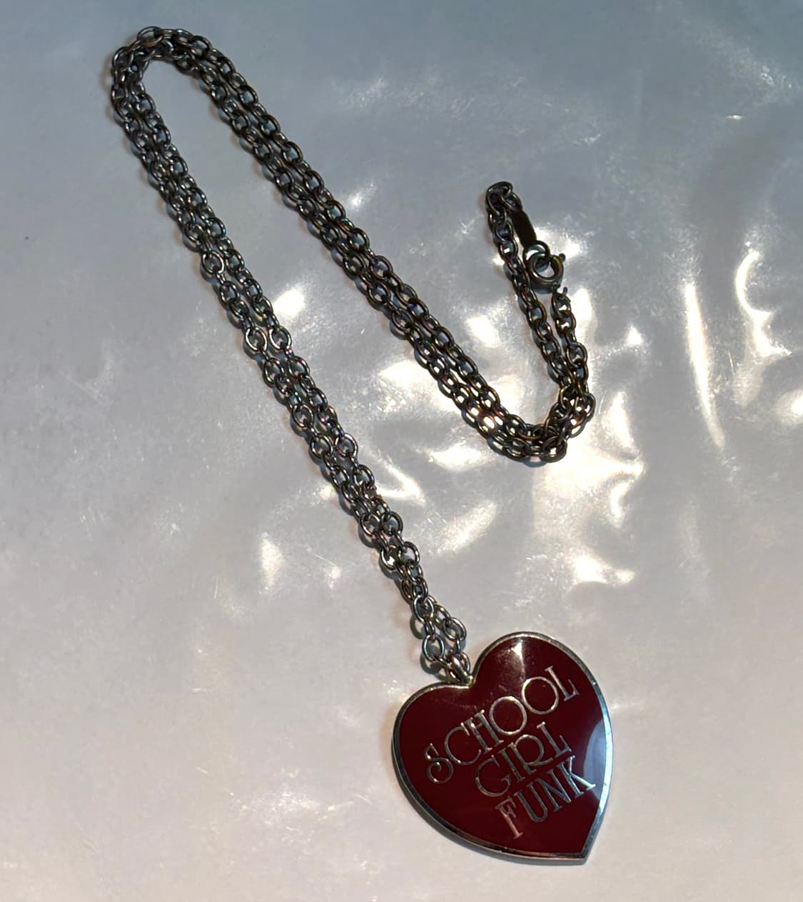 히스테릭글래머 하트 빅펜던트 목걸이 상품이미지1