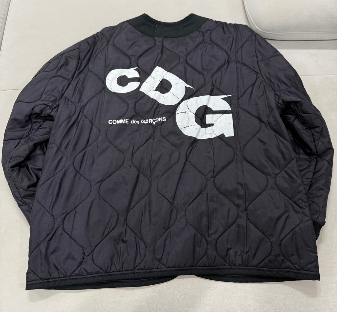CDG 알파인터스트리 라이너 자켓 블랙 XL 상품이미지1
