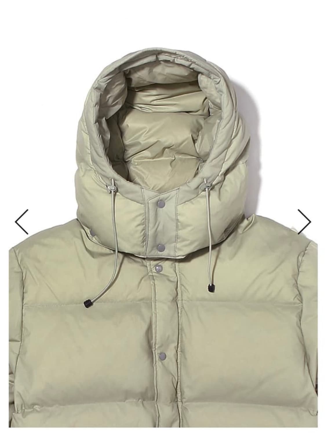 fetch 구스 패딩 M 그린 상품이미지4