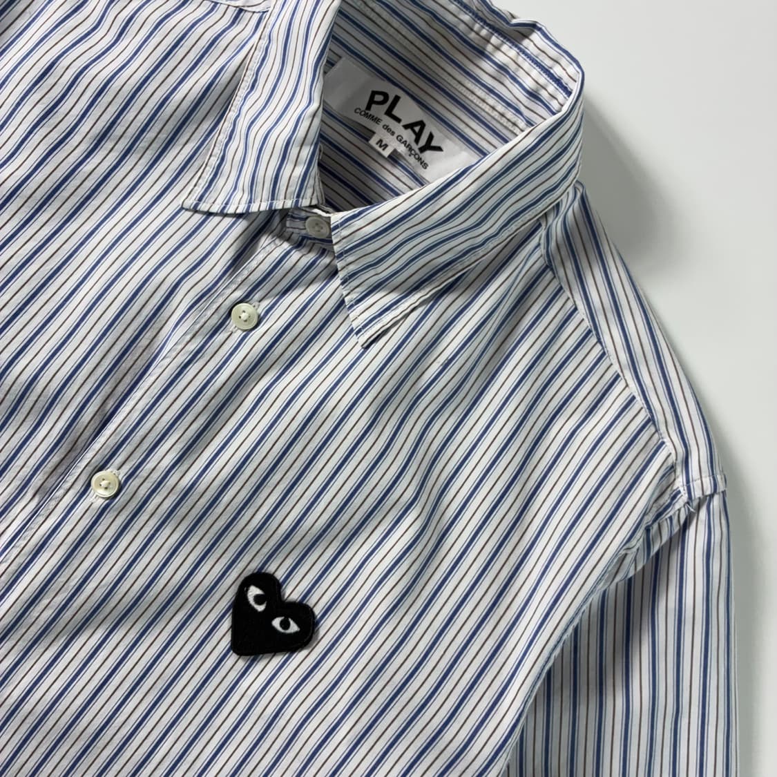 Comme des Garcons  꼼데가르송 블랙와펜 스트라이프 셔츠 상품이미지3