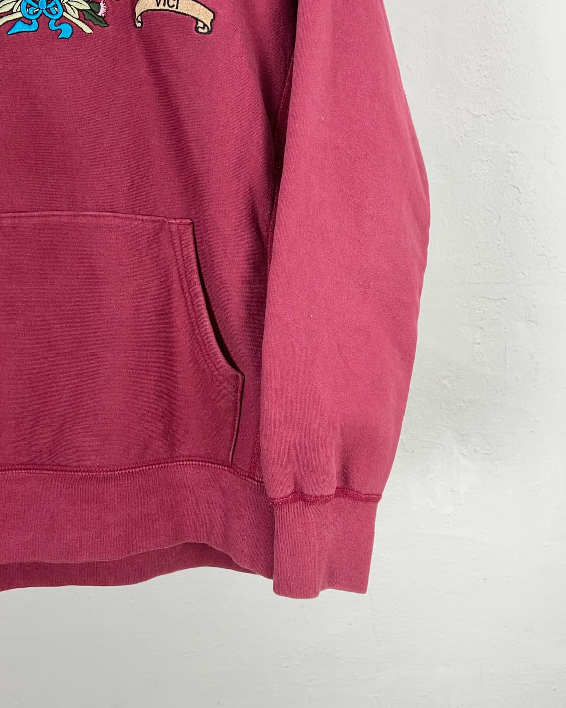 슈프림 16fw 크레스트 버건디 스웨트 후디 상품이미지5