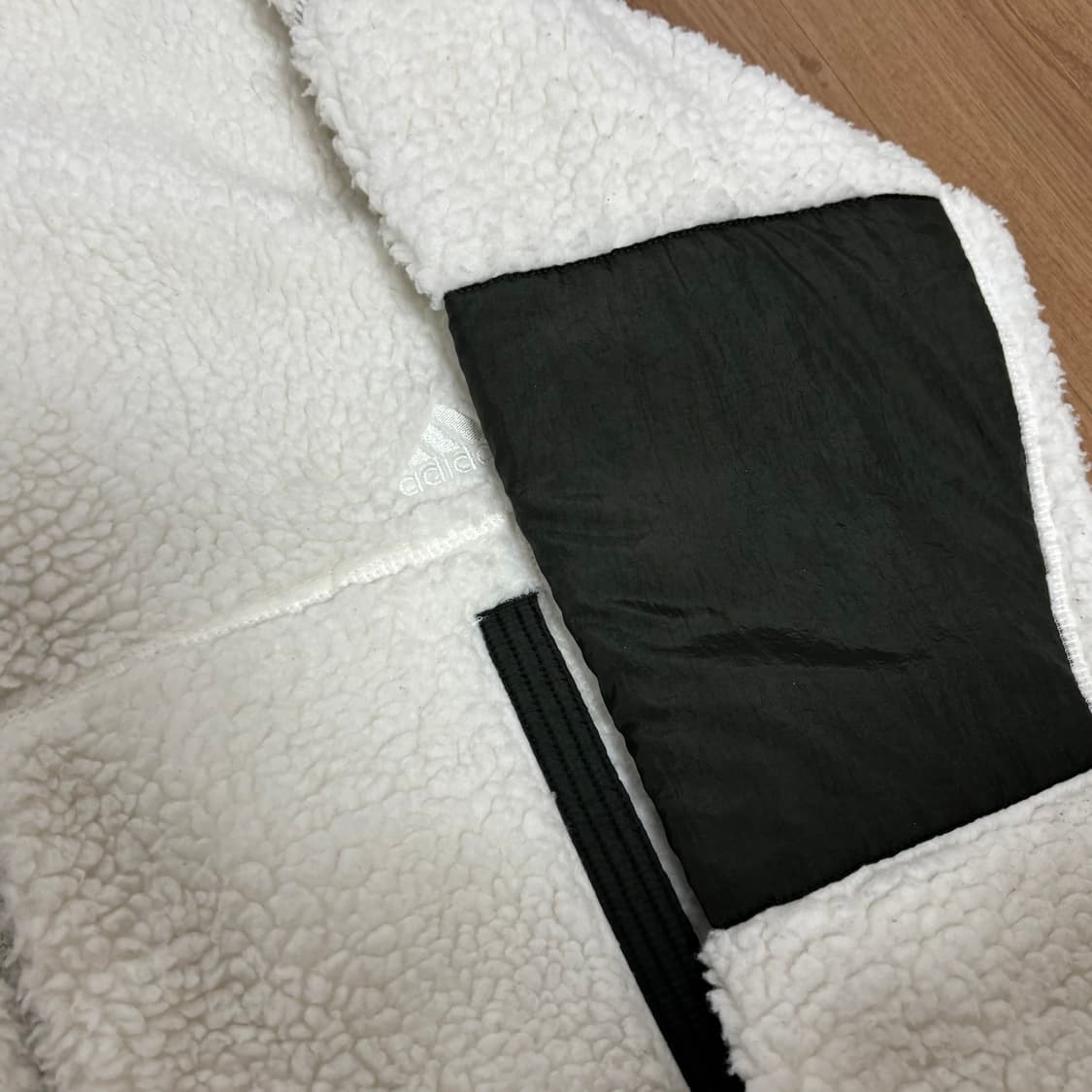 아디다스 아디 빈티지 뽀글이 후리스 플리스 점퍼 자켓 상품이미지2