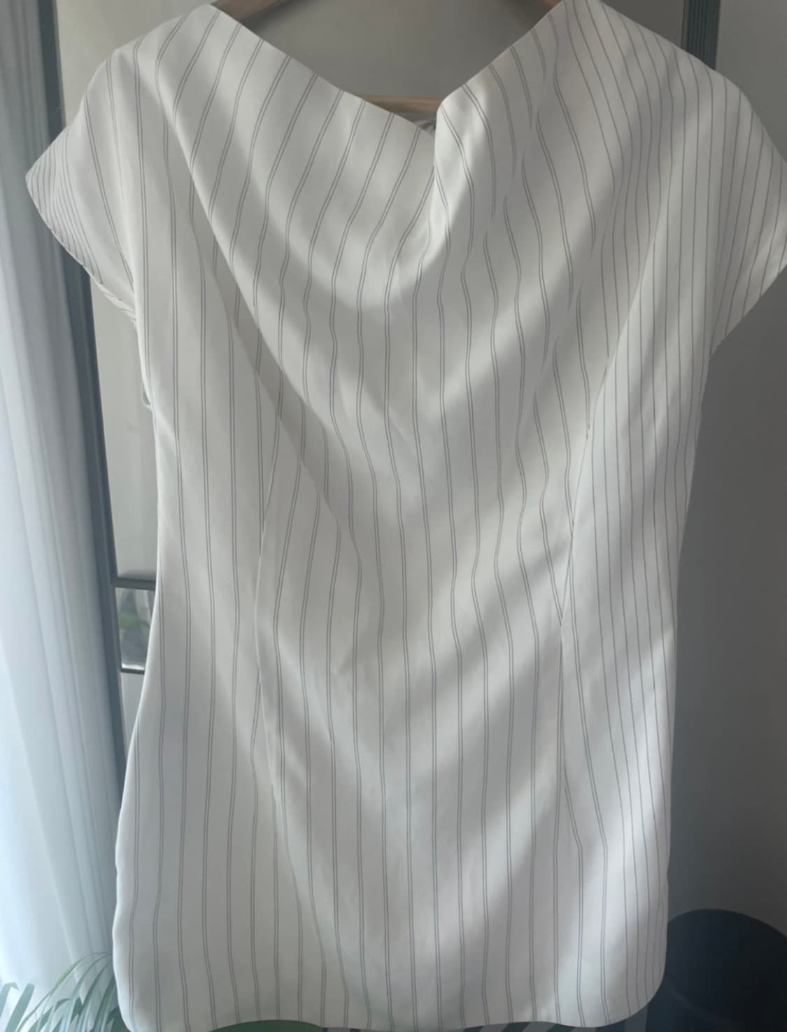 질샌더 드레이프 스트라이프 탑 상품이미지3