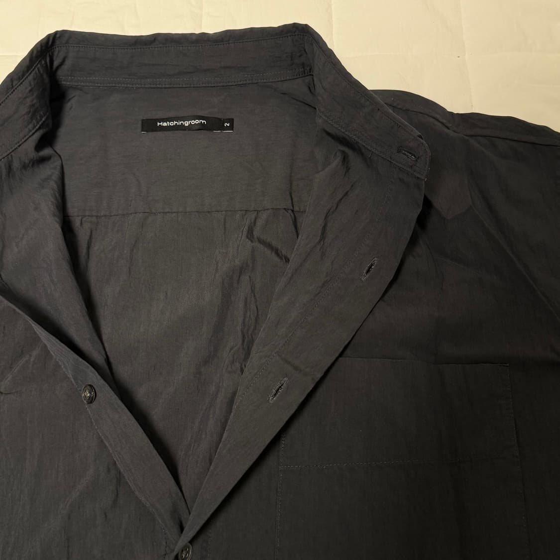 해칭룸 크롭 셔츠 상품이미지3