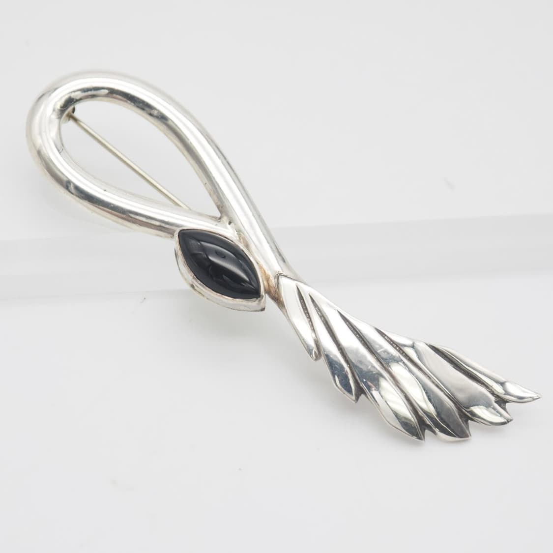 Black onyx brooch 상품이미지2