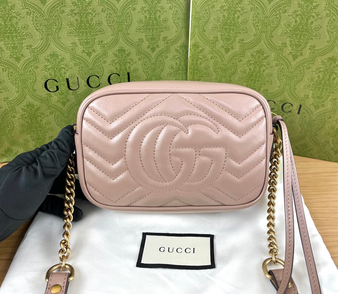 구찌 마몬트 마틀라세 미니백 상품이미지2