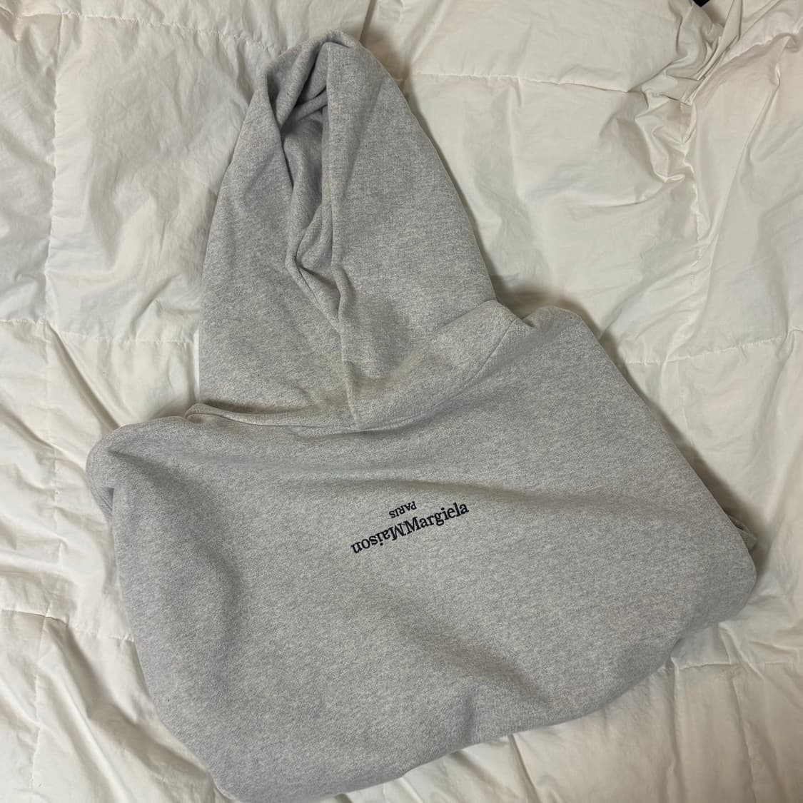 메종마르지엘라 후드티 그레이 (50) 정품 상품이미지1