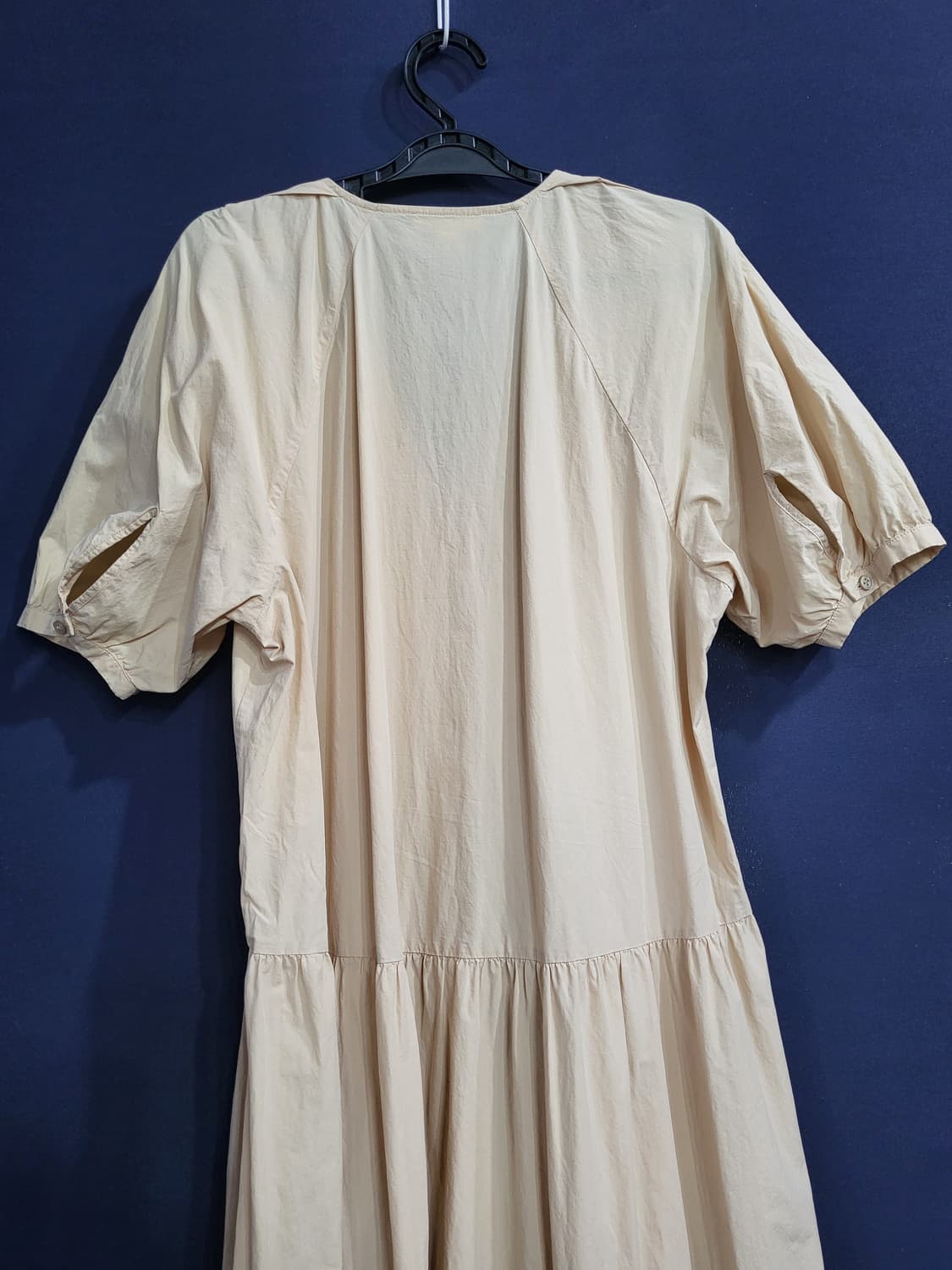 코스 코튼면 브이넥 롱원피스 상품이미지7