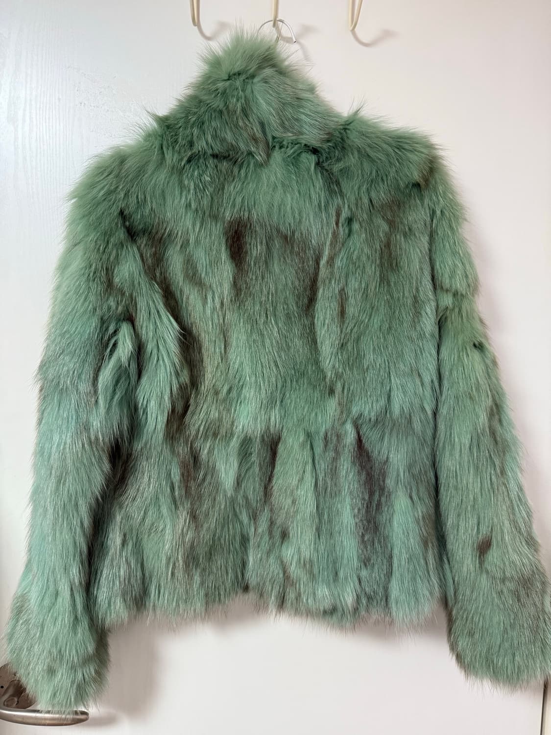 희귀 빈티지 민트 믹스 리얼 폭스 퍼자켓 상품이미지2