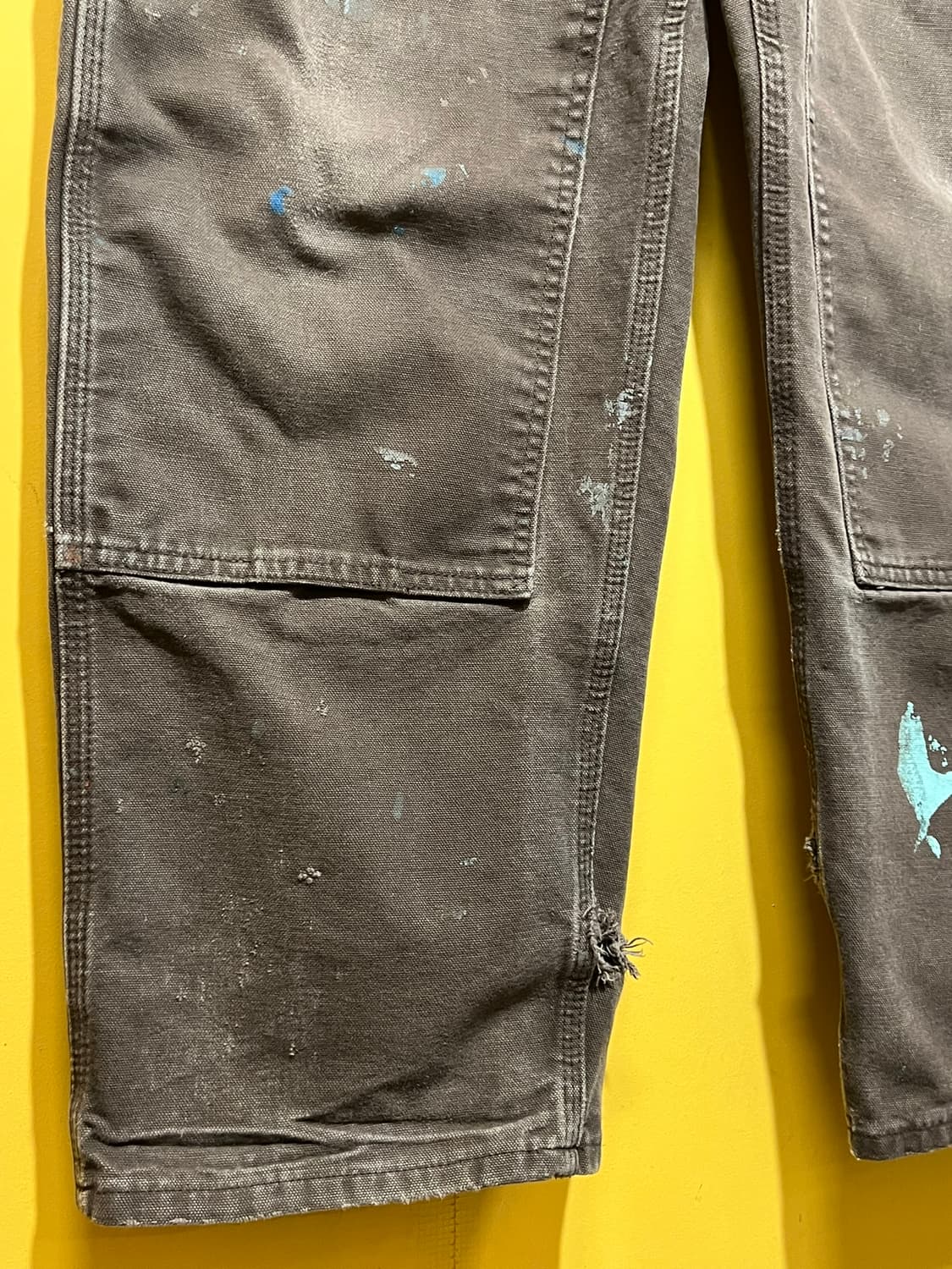 10s [36x30] 칼하트 더블니 워크팬츠 B136 DKB 상품이미지4