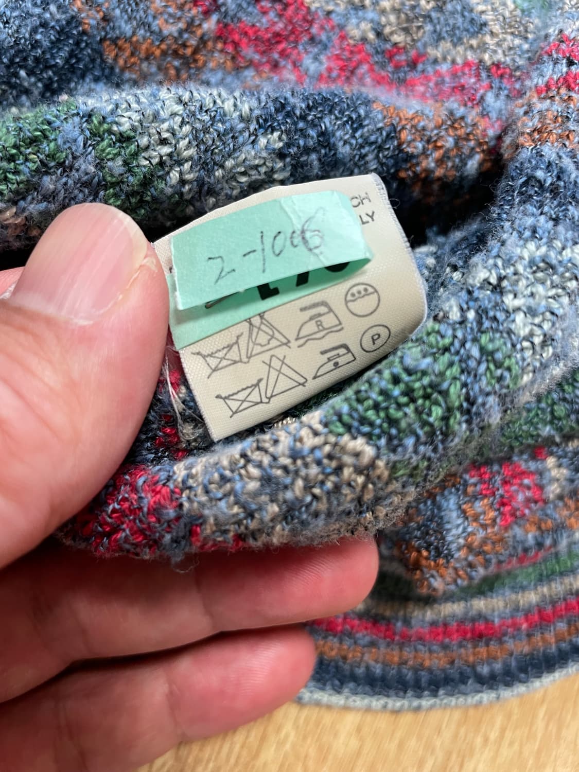 택포) Made Italy 미쏘니 패턴 니트 베스트 조끼 상품이미지5