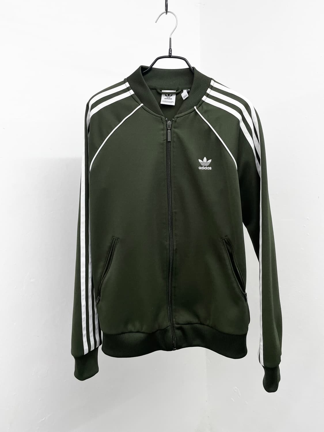 아디다스 파이어버드 카키 트랙탑 상품이미지5