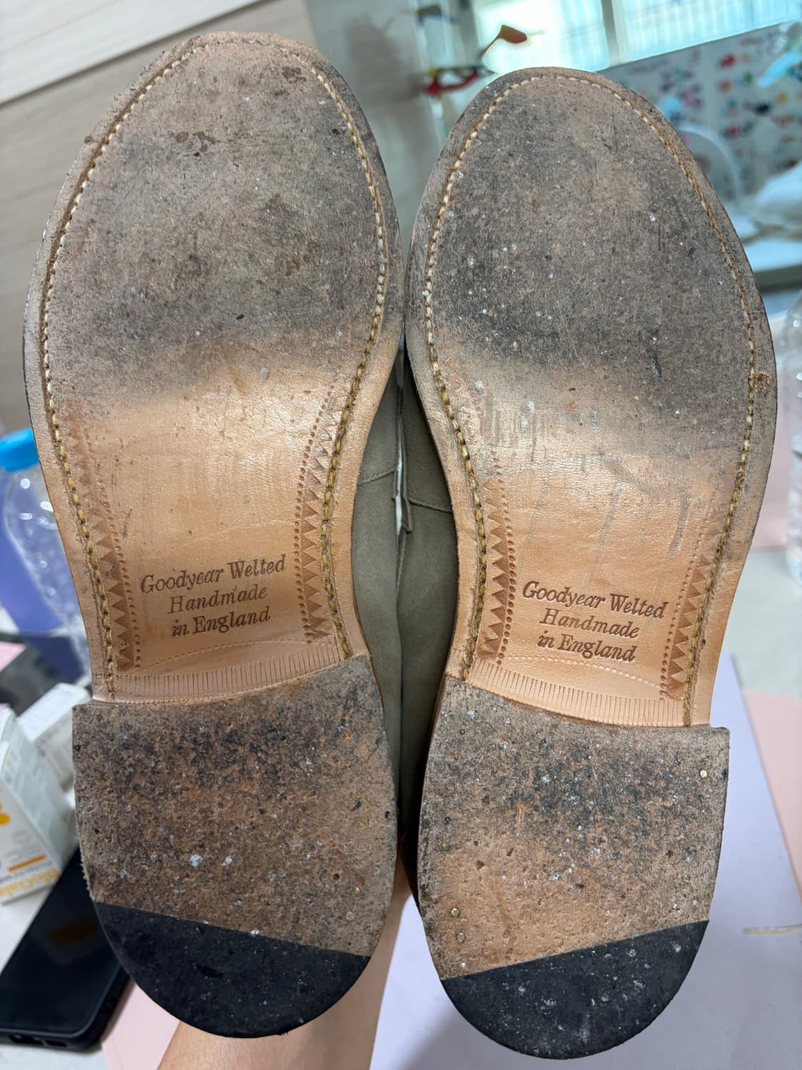 로크 이튼 스웨이드 로퍼 베이지 255 상품이미지9