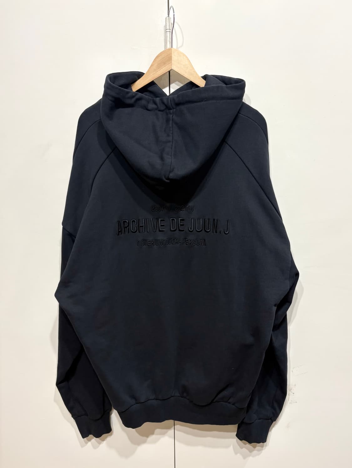juun.j 준지 도산한정 아카이브 후드티 상품이미지1