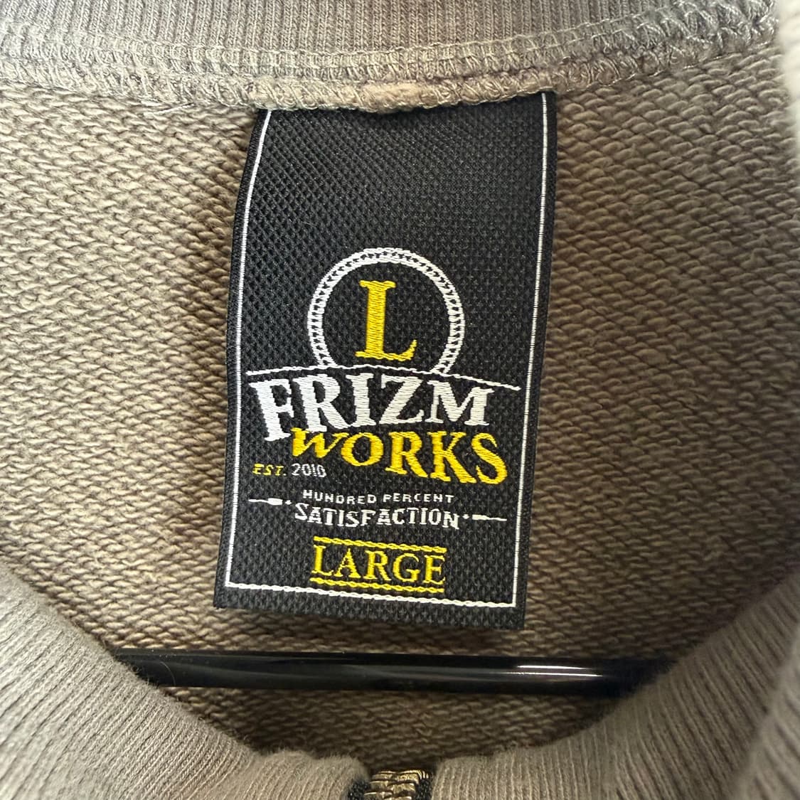 L) 프리즘웍스 헤비웨이트 스웻 집업 자켓 상품이미지3