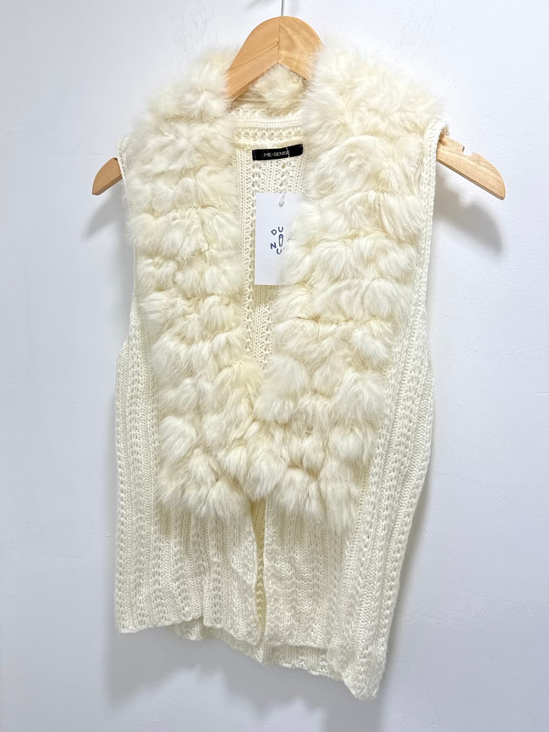 빈티지 토끼털 니트 베스트 상품이미지1