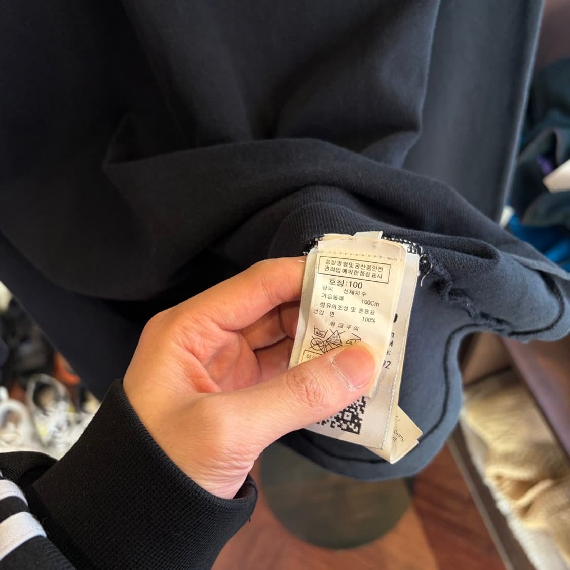 15772 - 스톤아일랜드 블랙 와펜 롱슬리브 상품이미지6