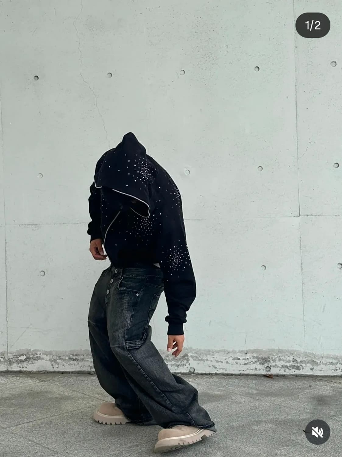 ifeellucky big×2 double carpenter pants 상품이미지2