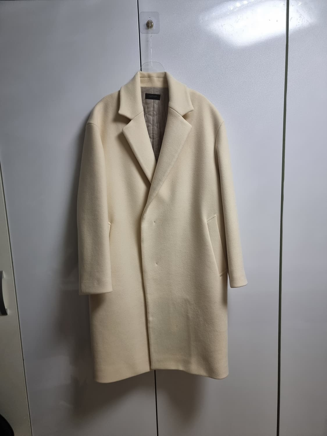 질스튜어트 아이보리 싱글코트 상품이미지4