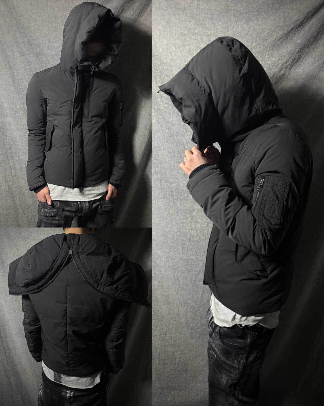 Attachment Hooded Down Jacket   상품이미지1