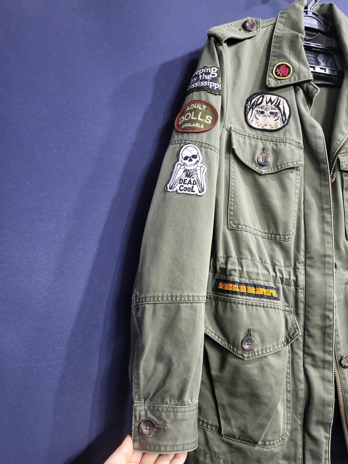 디젤 야상 자켓 상품이미지3