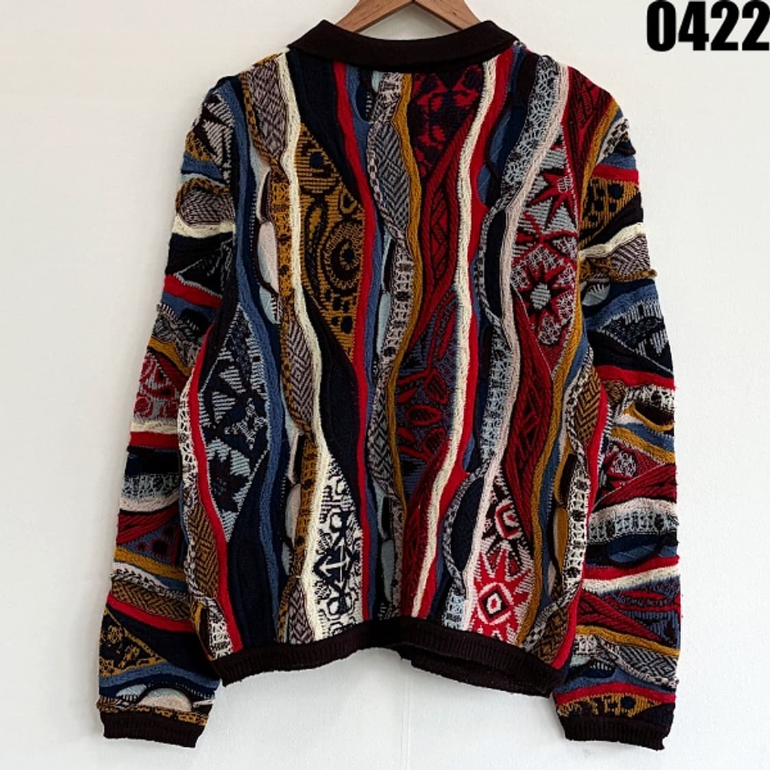 COOGI Australia 울 니트 카라 티셔츠 M 0422 상품이미지8