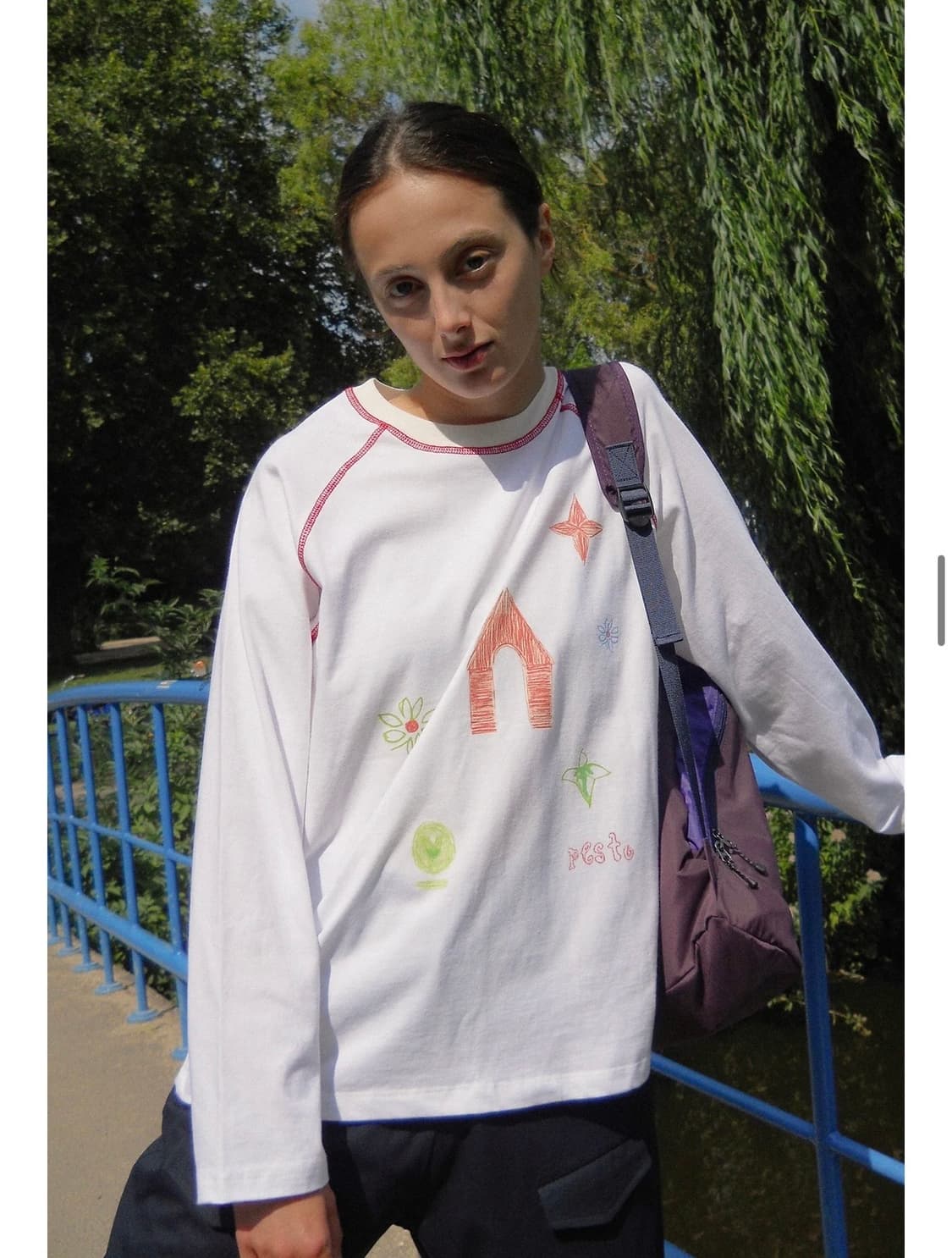 페스토 홈 롱슬리브 화이트 상품이미지3