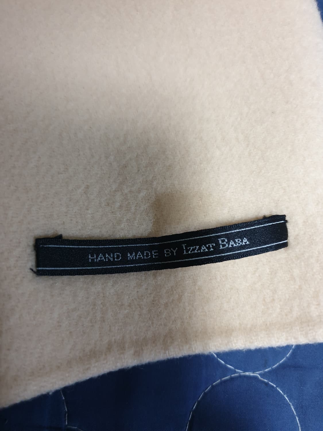 (단종매물) 아이잗바바 뉴욕 핸드메이드 라운드넥 울 자켓 베이지 (66) 상품이미지3