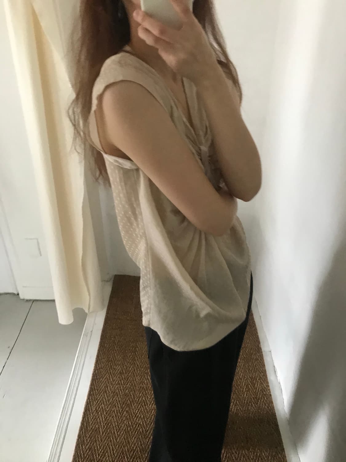 ribbon point blouse 상품이미지8