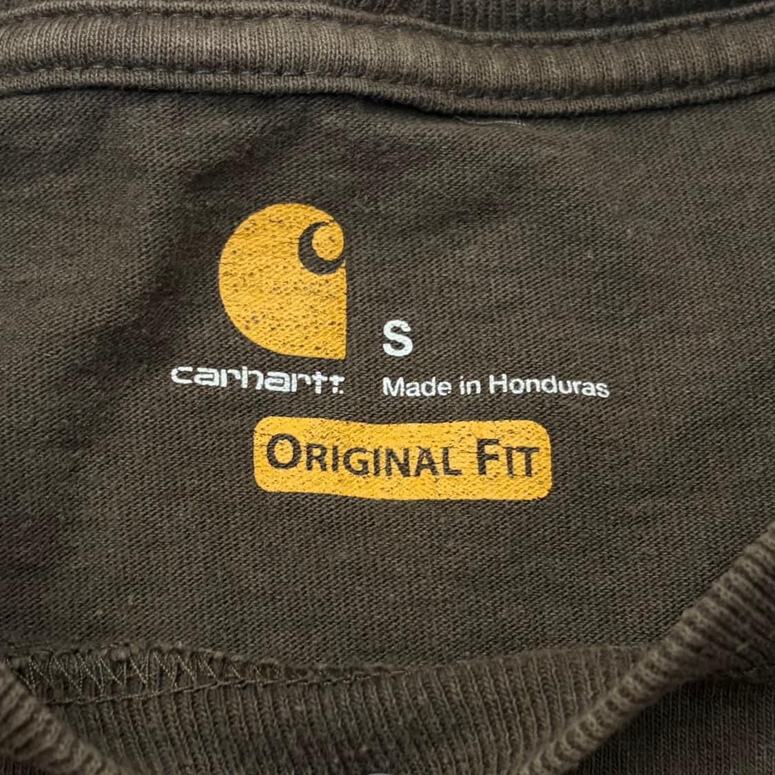 Carhartt 칼하트 빈티지 반팔 티셔츠 S 상품이미지5