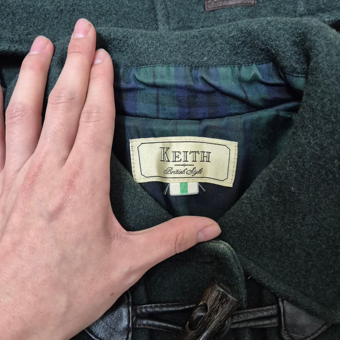 키이스 모직 후드 떡볶이코트 상품이미지4