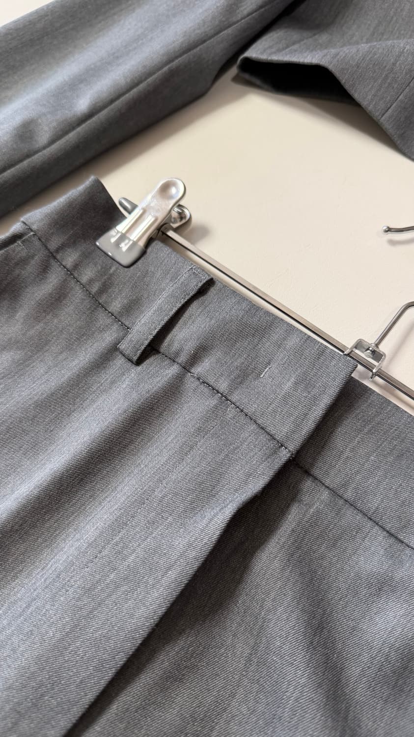 새상품) 엘씨디씨 LCDC 고퀄리티 크롭 정장 슬랙스 셋업 M 정가 69 상품이미지8