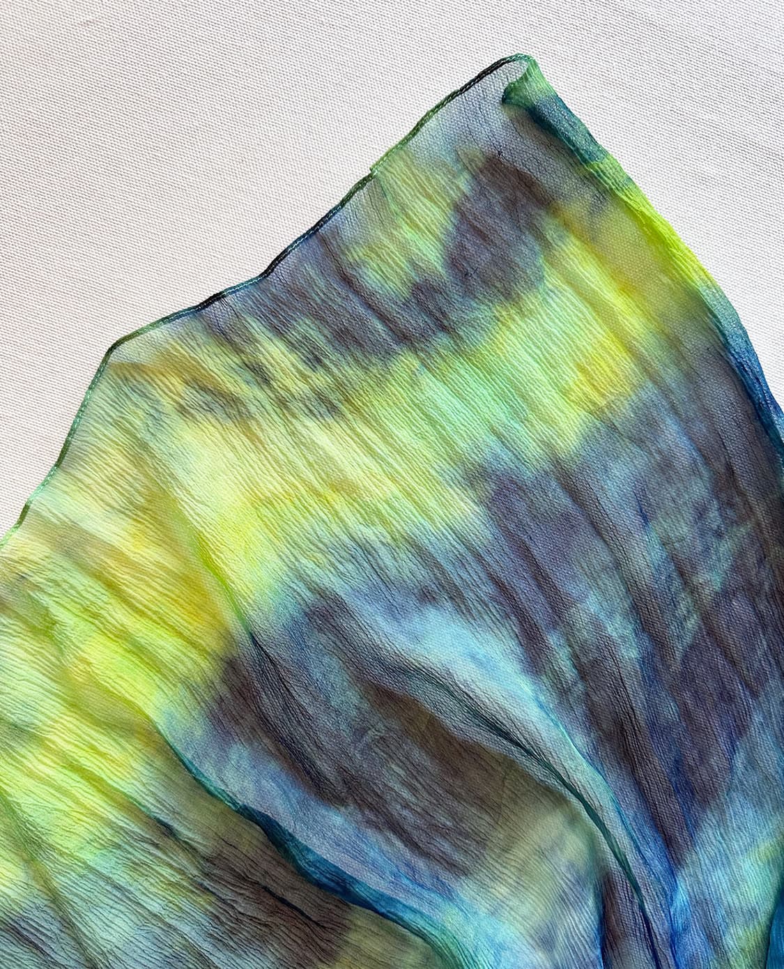 JPV green printed scarf 상품이미지9