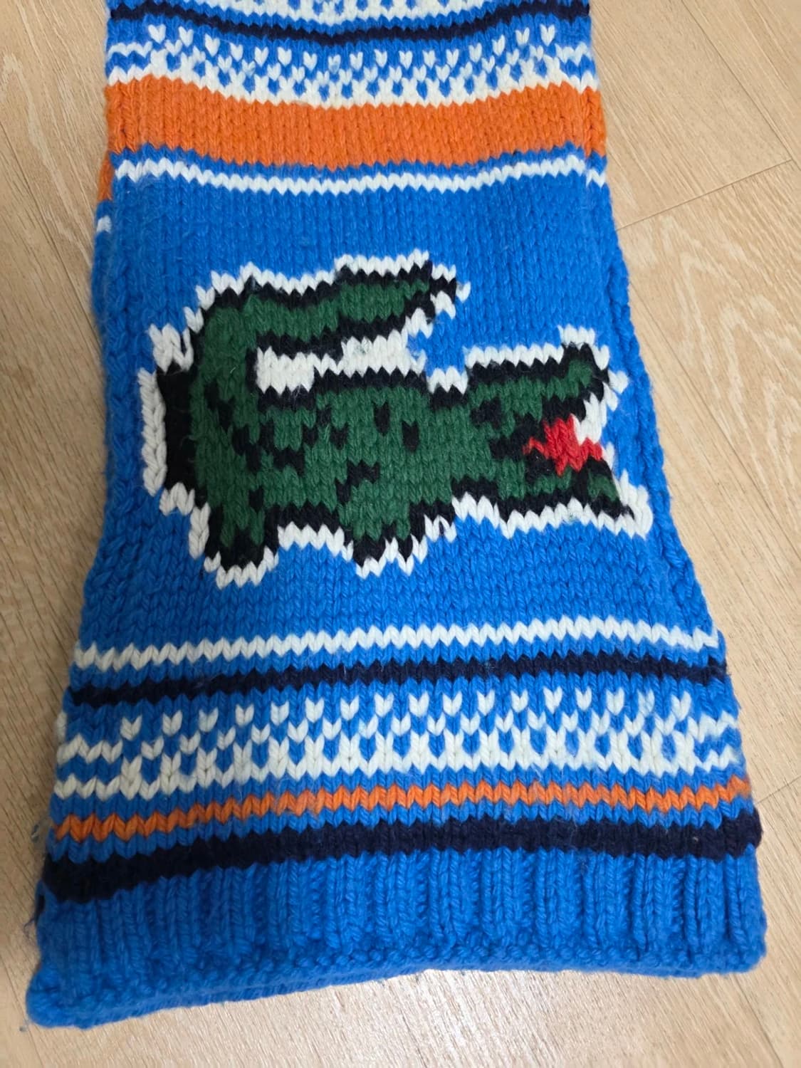 라코스테 울혼방 니트 머플러 상품이미지3