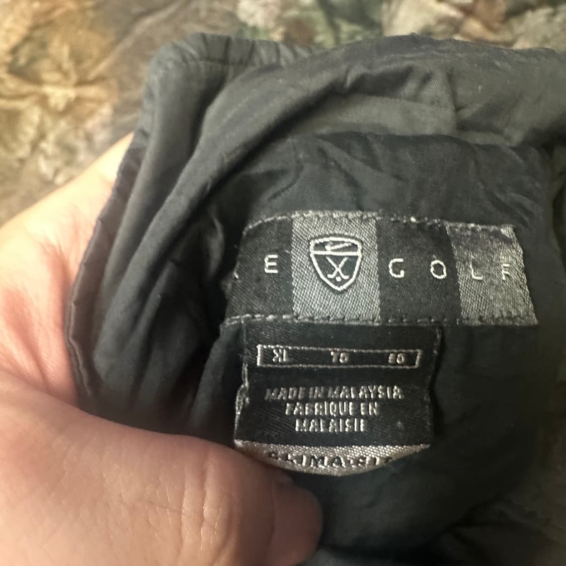 나이키 빈티지 올드스쿨 스우시 핸드로고 블랙반집업 XL 상품이미지4