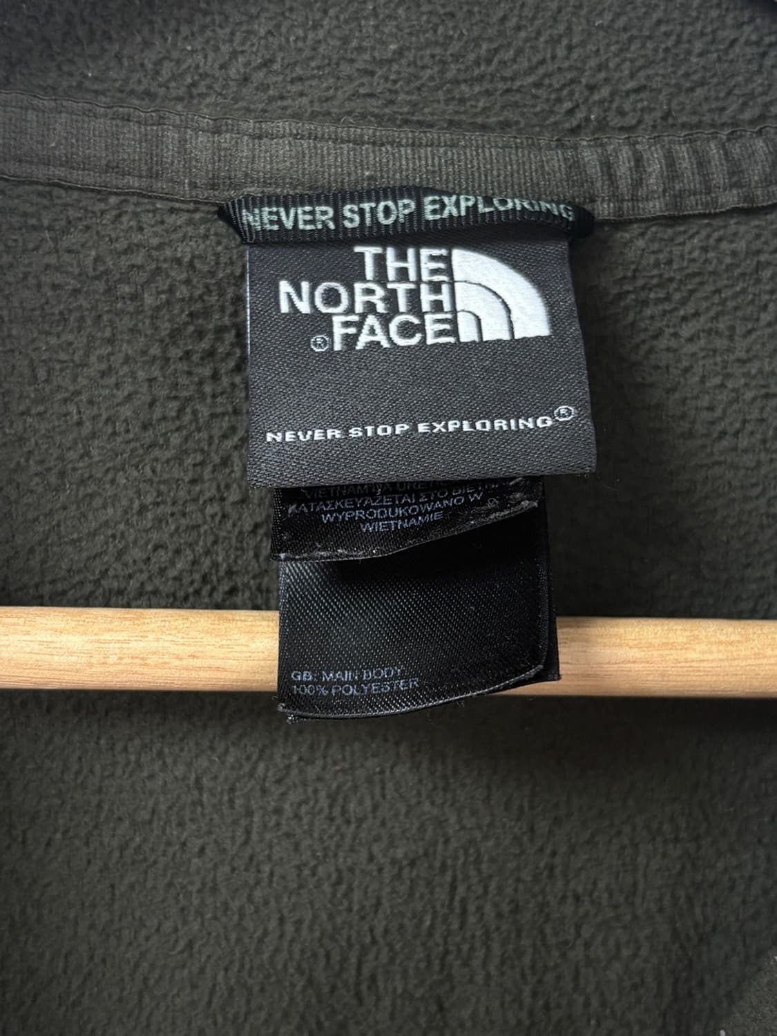 노스페이스 반집업 플리스 상품이미지2