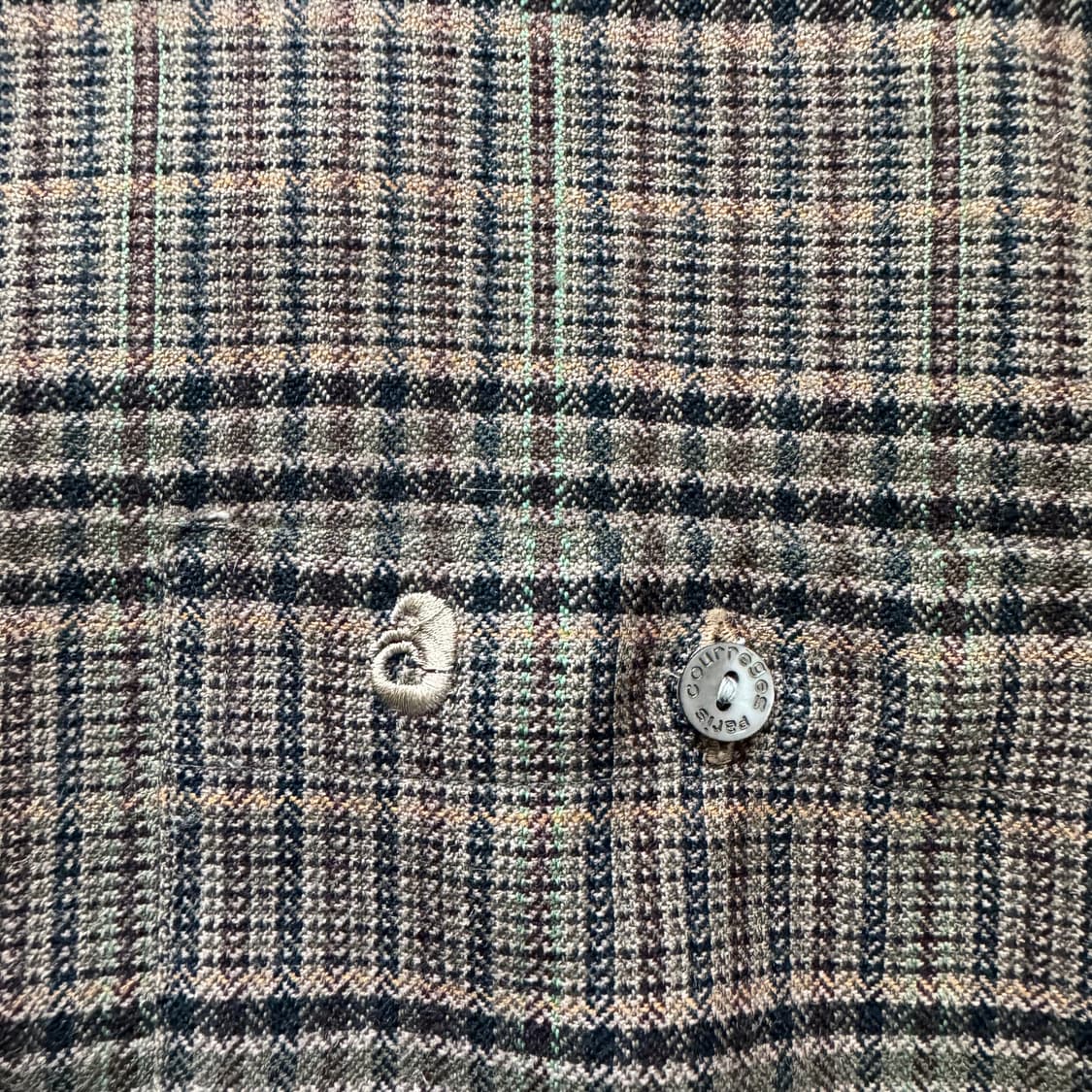 COURREGES 일본빈티지 셔츠 꾸레쥬 빈티지셔츠 모리걸 XL 102 상품이미지5