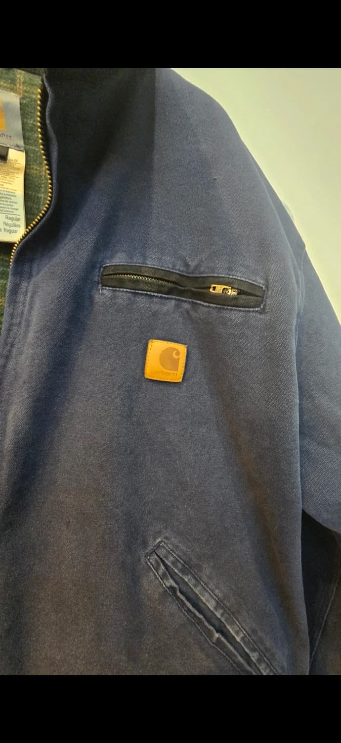 칼하트 네이비 자켓 L 상품이미지3