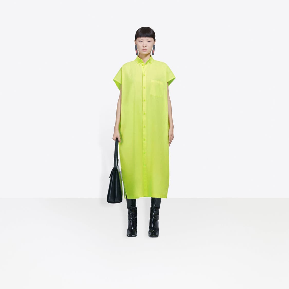 발렌시아가 로우컷 슬리브리스 드레스 상품이미지5